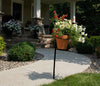Tall Single Ground Mount with a 10" Ring